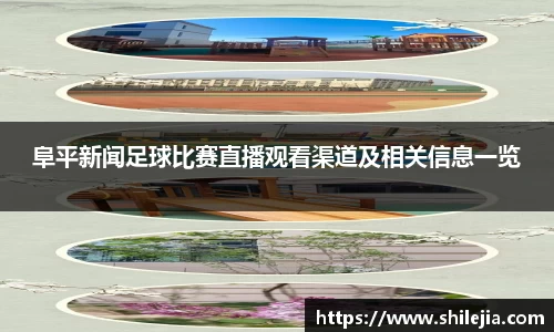 阜平新闻足球比赛直播观看渠道及相关信息一览